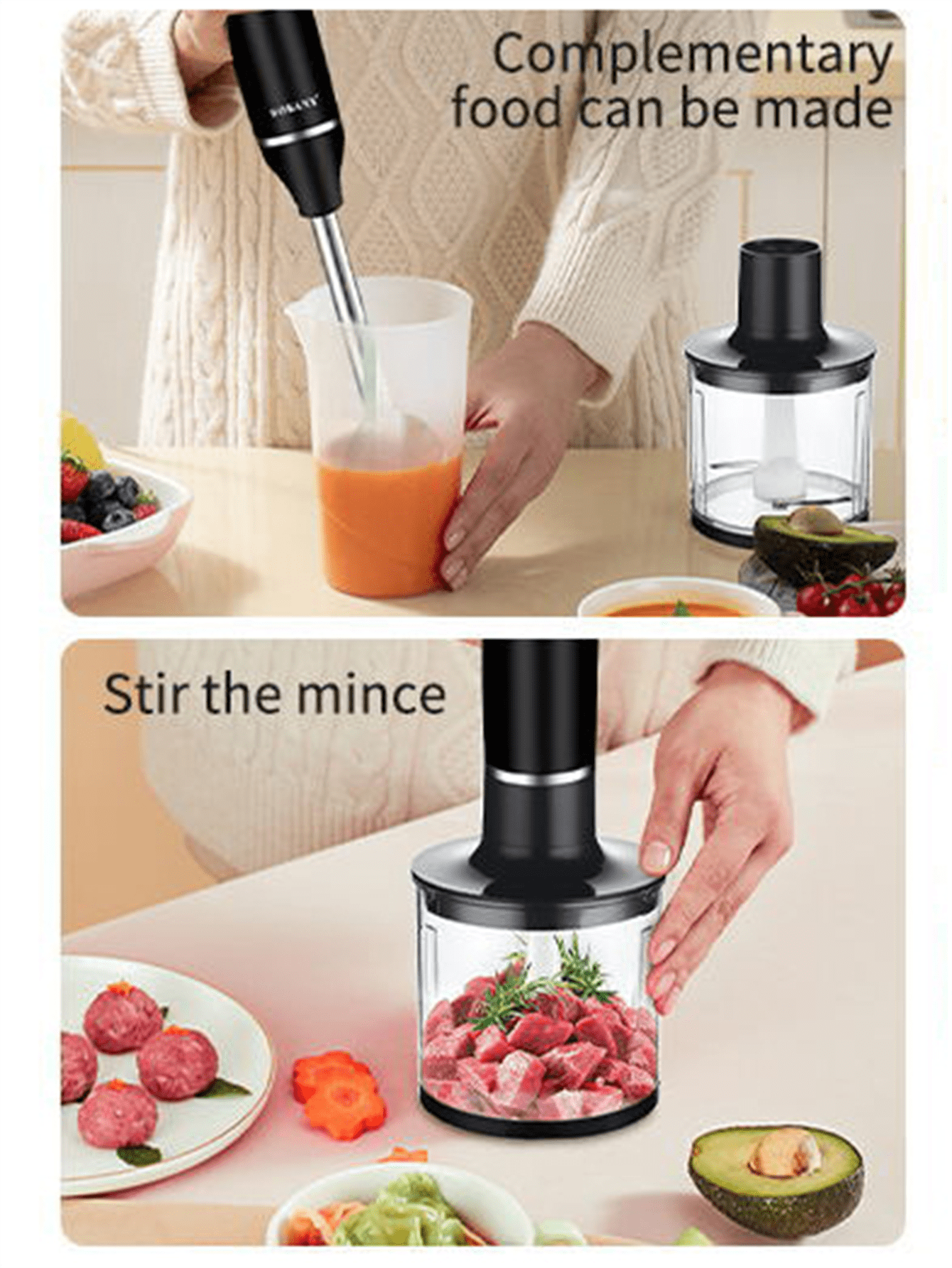 SOKANY 1714 Immersion Hand Ble – Commercial Blender Heavy Duty Bewertung und Preis