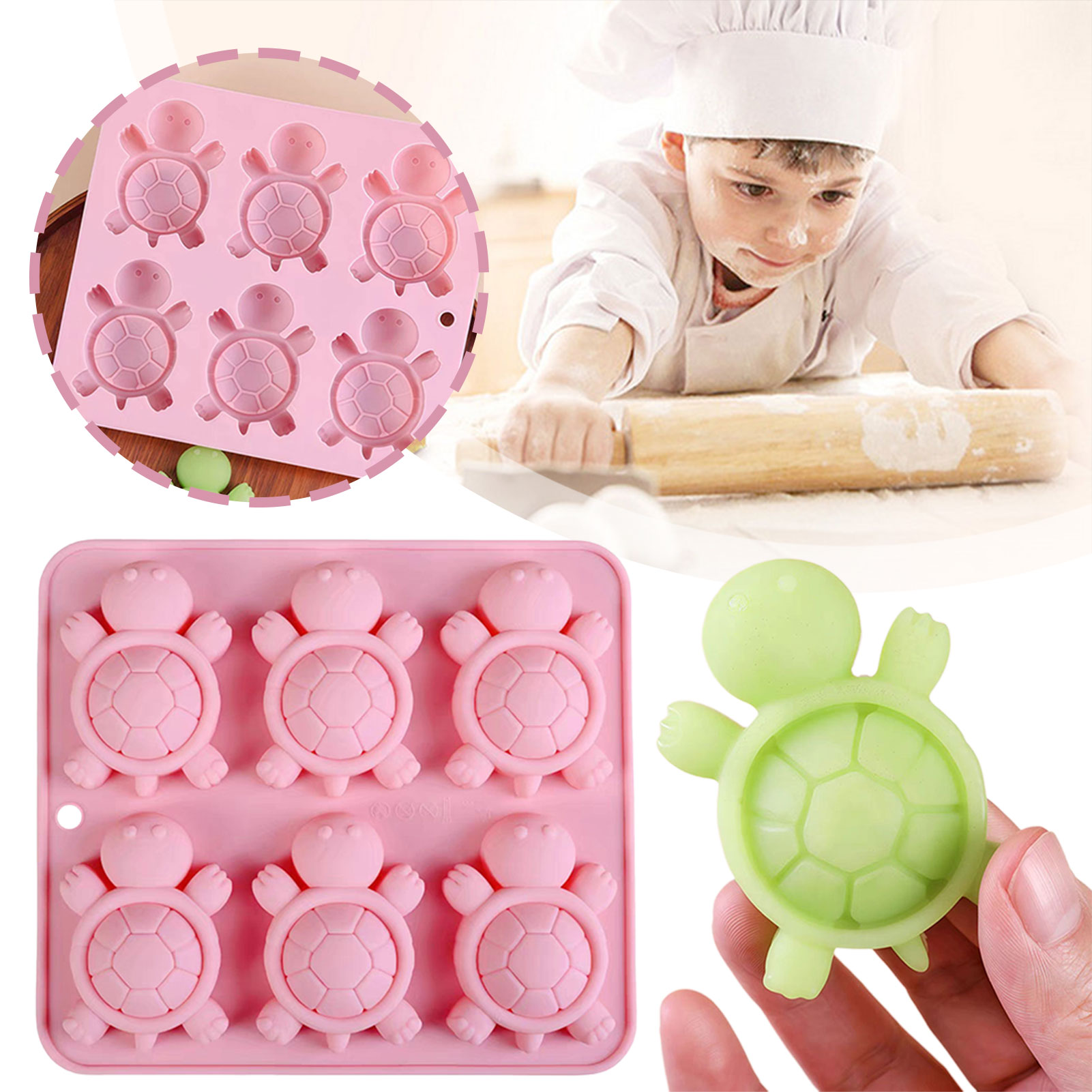 Turtles Ice Tray 3D Tortoises  – Commercial Kitchen Items Bewertung und Preis