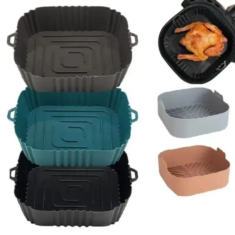 1PC Silicone Air Fryer Basket, – Commercial Kitchen Pots And Pans Bewertung und Preis