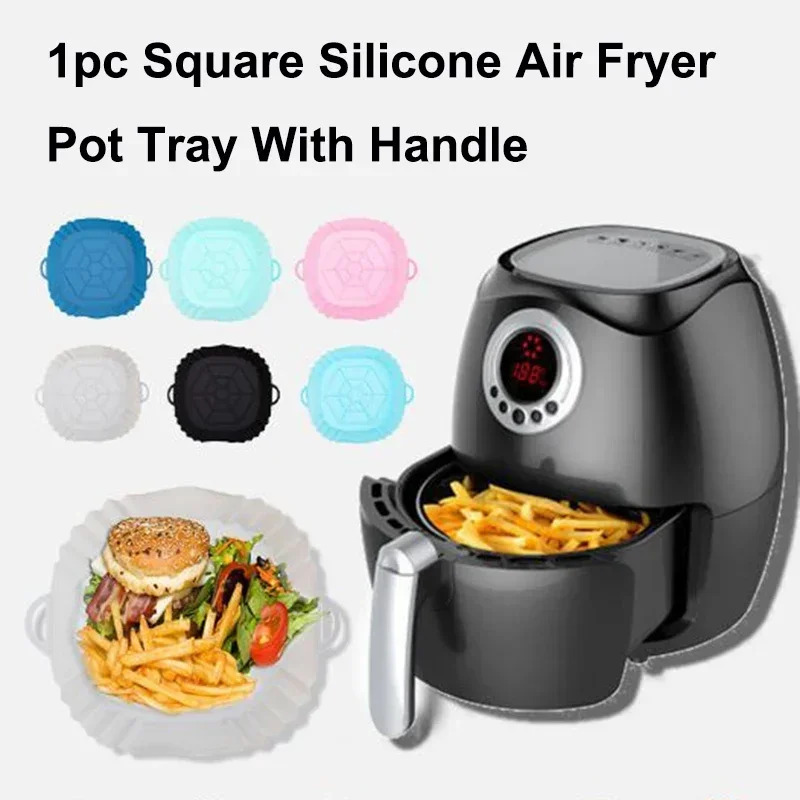 1PC Silicone Air Fryer Basket, – Commercial Kitchen Pots And Pans Bewertung und Preis