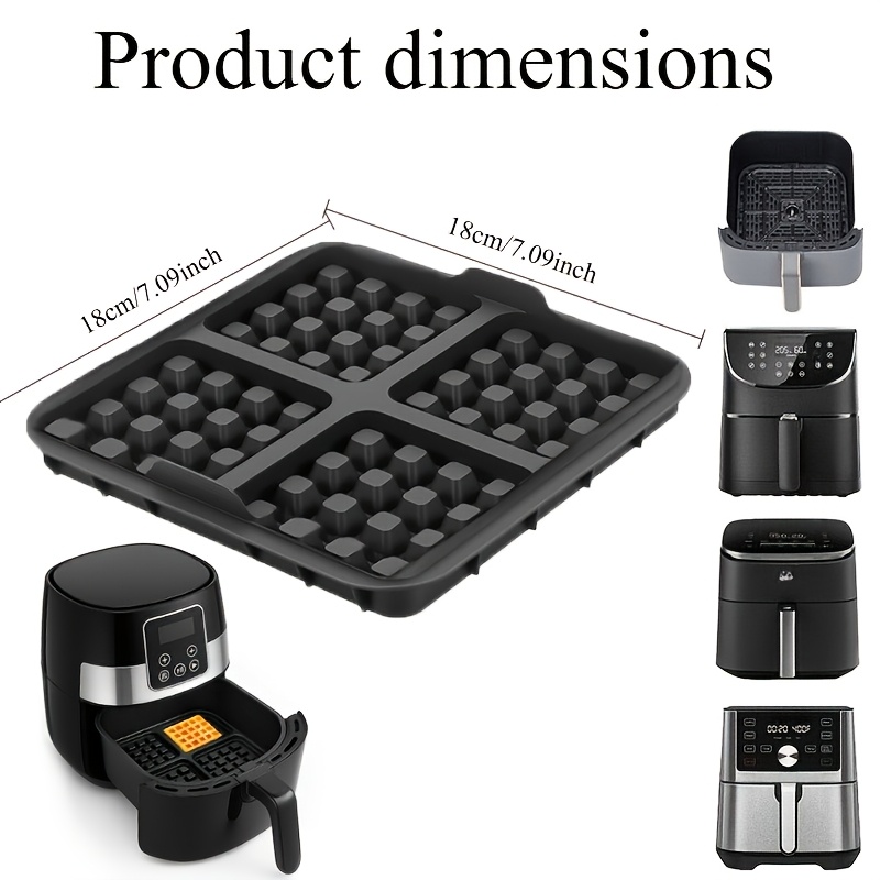 Square Waffle Mold, Non-Stick  – Commercial Kitchen Pots And Pans Bewertung und Preis