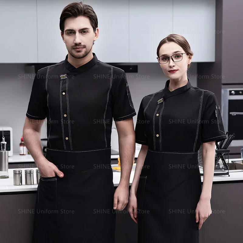Short Sleeve Chef Uniform Kitc – Commercial Kitchen Services Bewertung und Preis