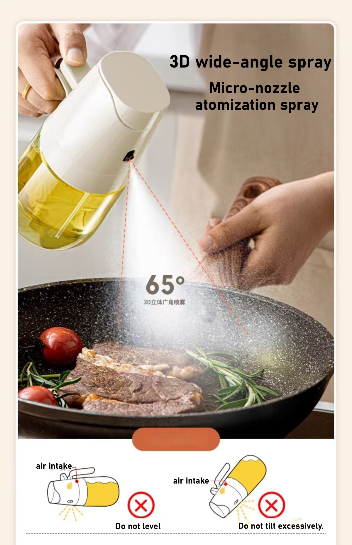 Spray Oil Bottle for Home, Foo – Commercial Kitchen Sprayer Bewertung und Preis