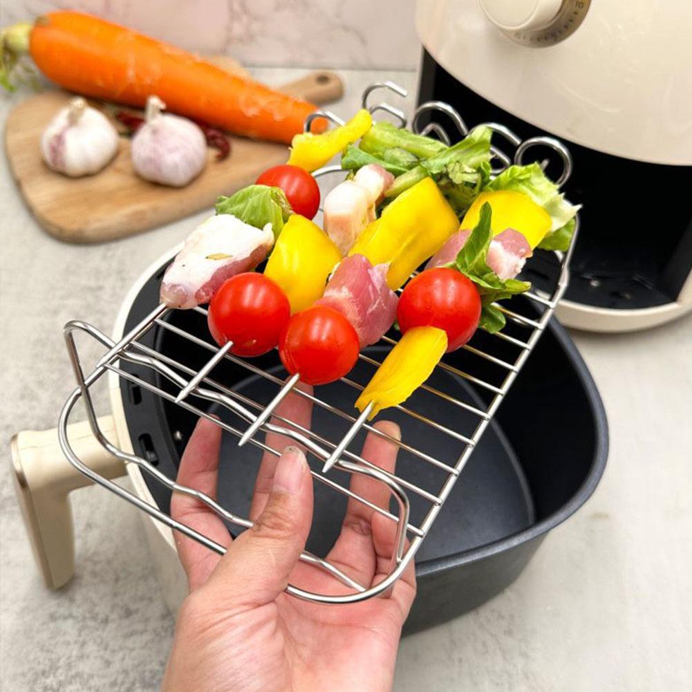 Air Fryer Square Grill Stainle – Commercial Kitchen Pots And Pans Bewertung und Preis
