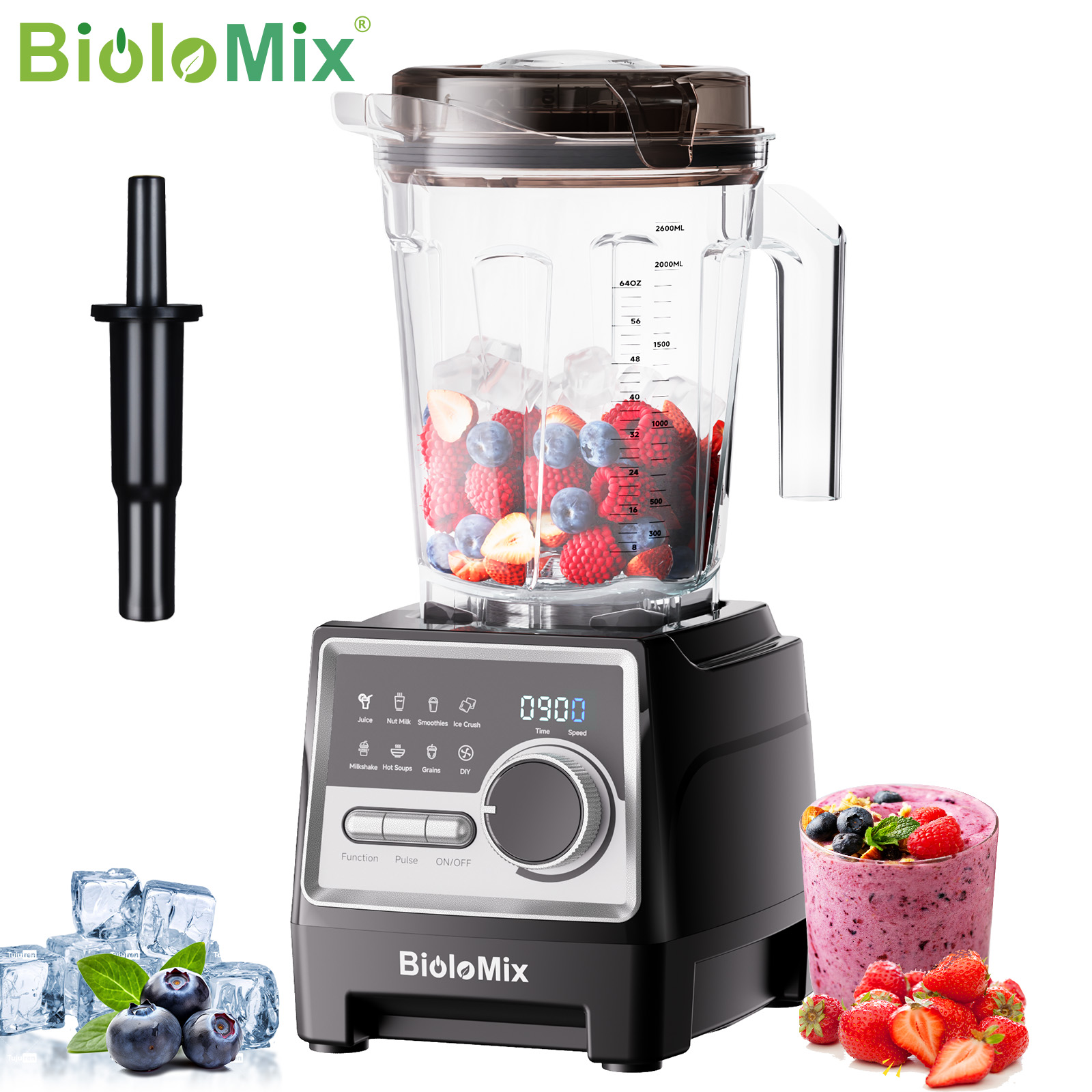 BioloMix 1500W Professional Bl – Commercial Blender Heavy Duty Bewertung und Preis