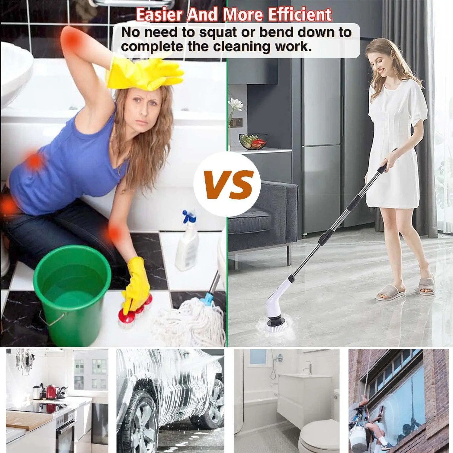 Cordless Electric Spin Scrubbe – Commercial Kitchen Cleaning Bewertung und Preis