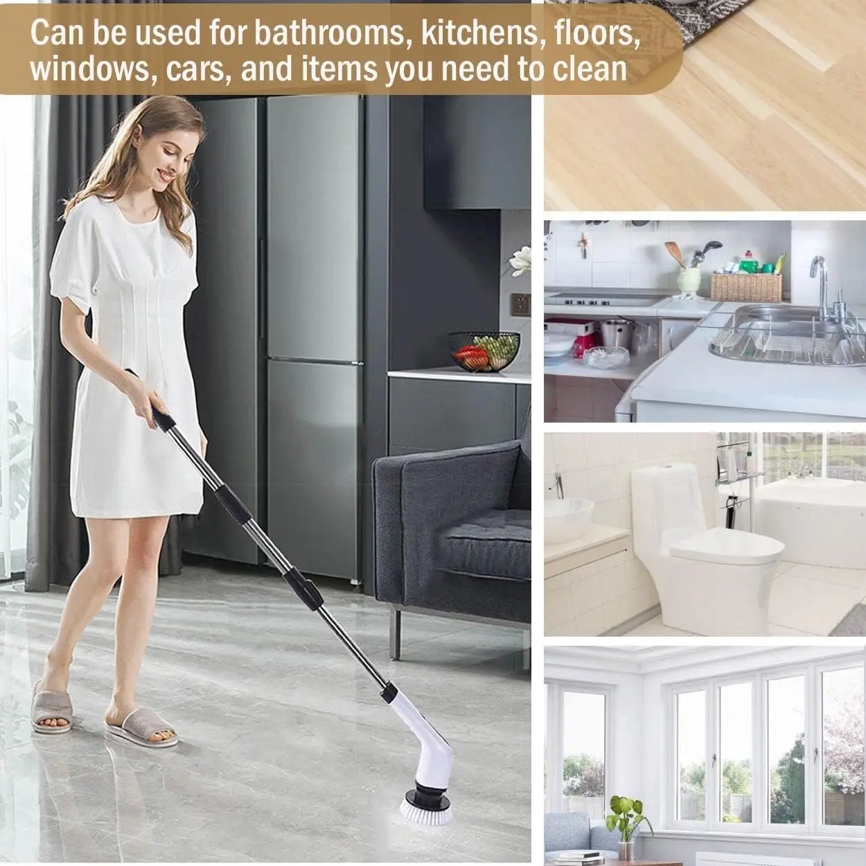 Cordless Electric Spin Scrubbe – Commercial Kitchen Cleaning Bewertung und Preis