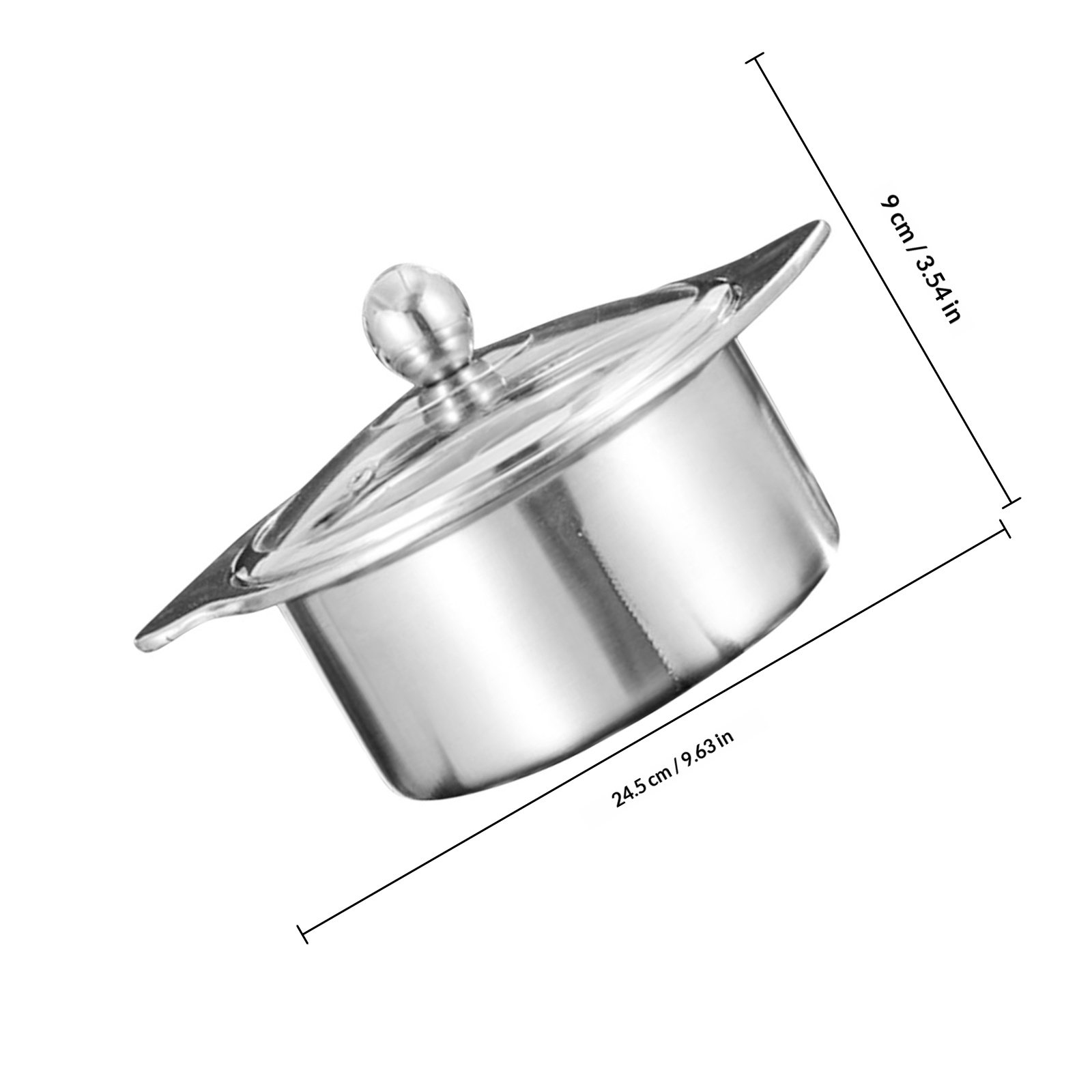 16Cm Divided Hot Pot Stainless – Commercial Kitchen Pots And Pans Bewertung und Preis
