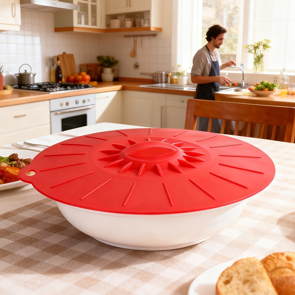5-Piece Silicone Lids, Heat-Re – Commercial Kitchen Pots And Pans Bewertung und Preis