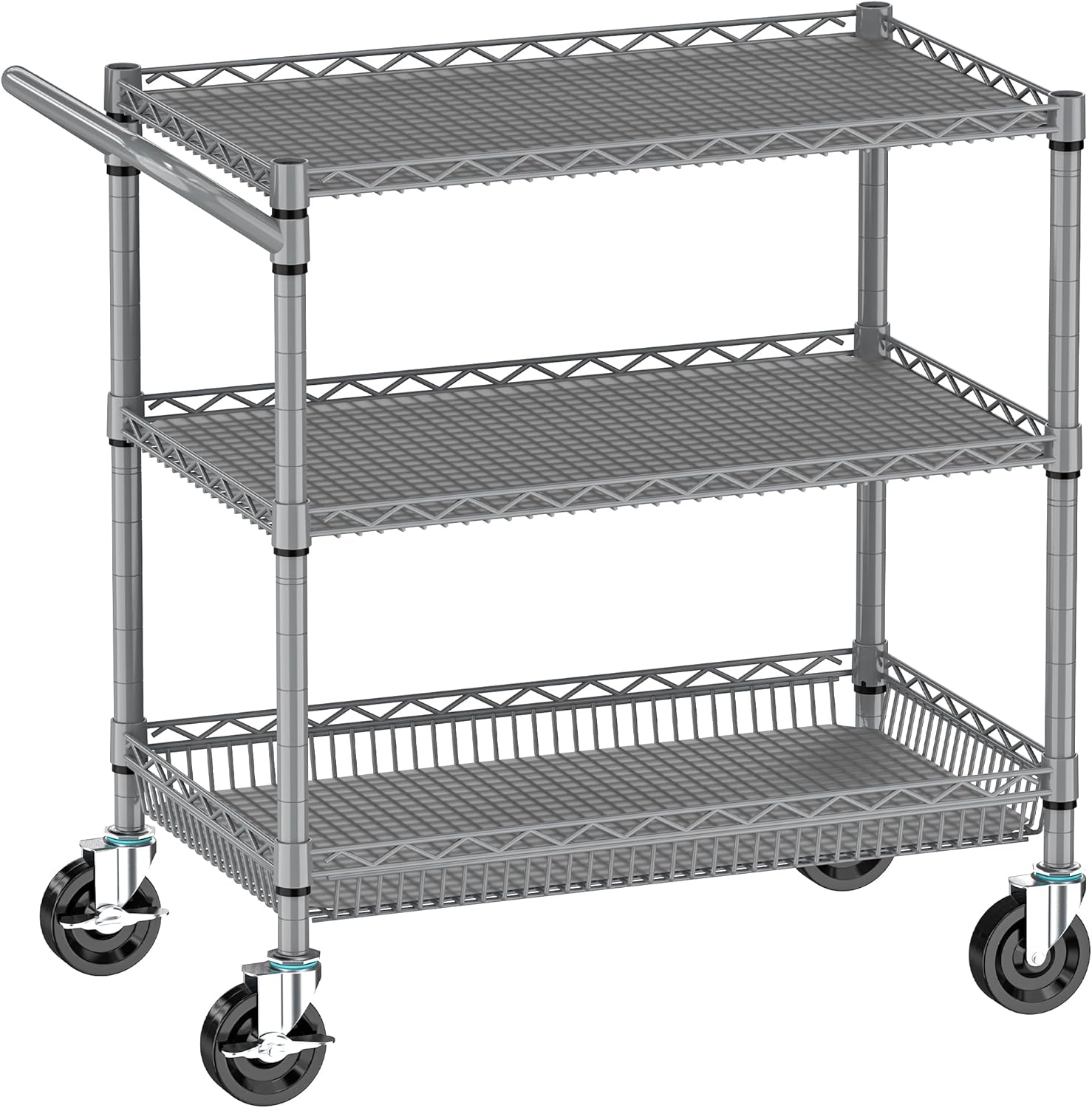 Heavy Duty Rolling Cart 990LBS – Commercial Kitchen Images Bewertung und Preis