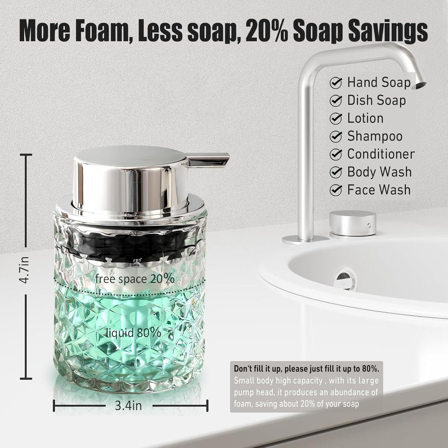 Foaming Hand Soap Dispenser, R – Commercial Kitchen Images Bewertung und Preis