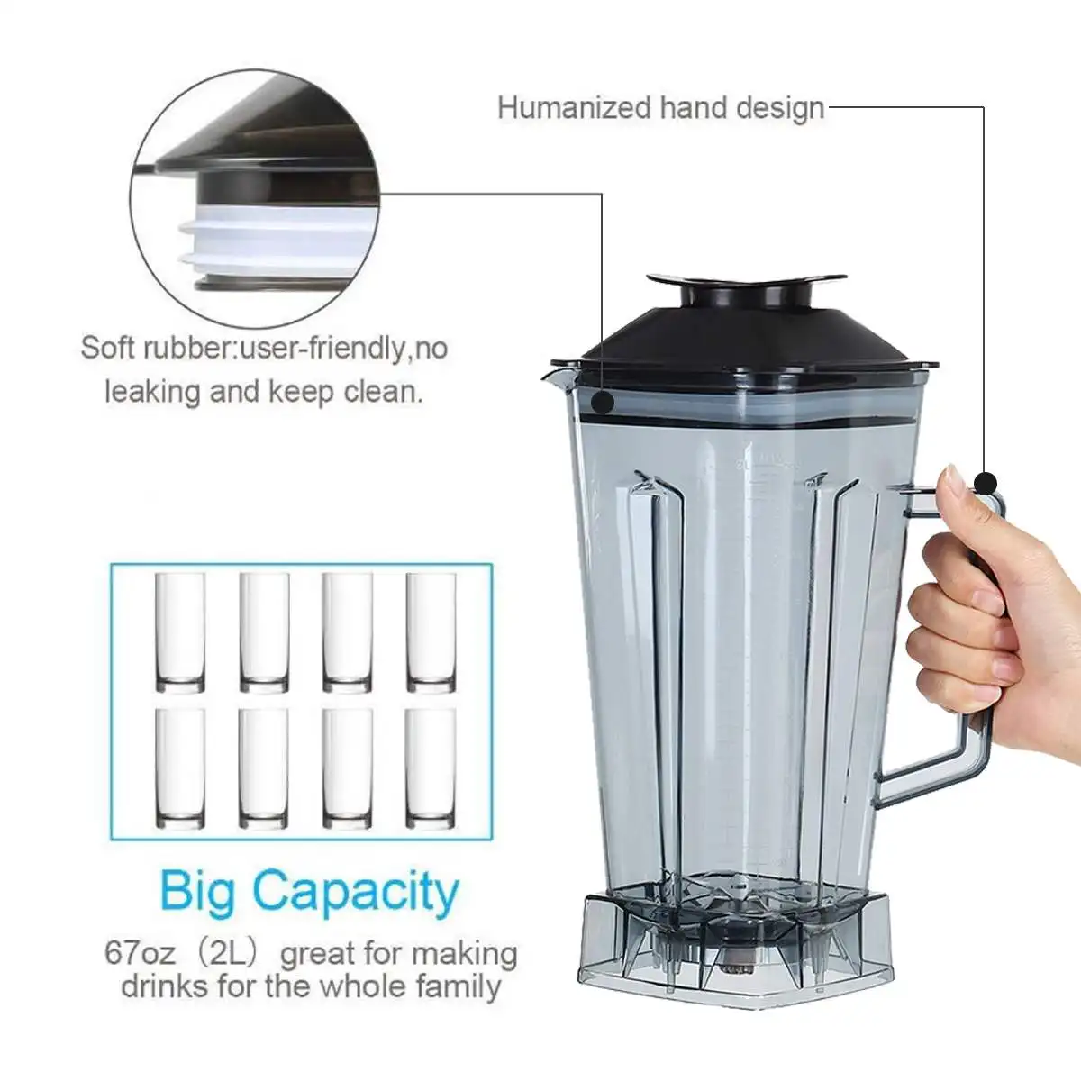 SOKANY 4500W Heavy Duty Commer – Commercial Blender Heavy Duty Bewertung und Preis