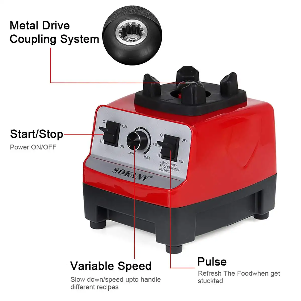 SOKANY 4500W Heavy Duty Commer – Commercial Blender Heavy Duty Bewertung und Preis