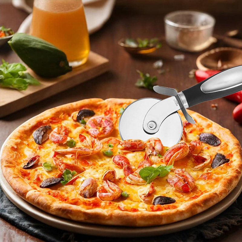 Stainless Steel Pizza Cutter W – Commercial Kitchen Cleaning Bewertung und Preis