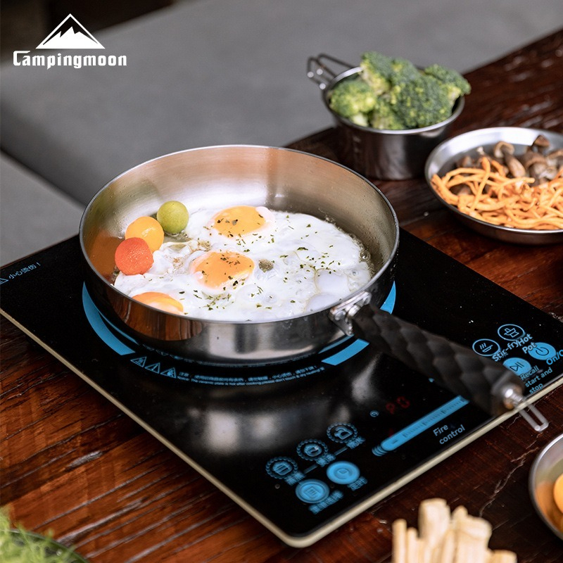 CAMPINGMOON CC-23 camping thre – Commercial Kitchen Pots And Pans Bewertung und Preis
