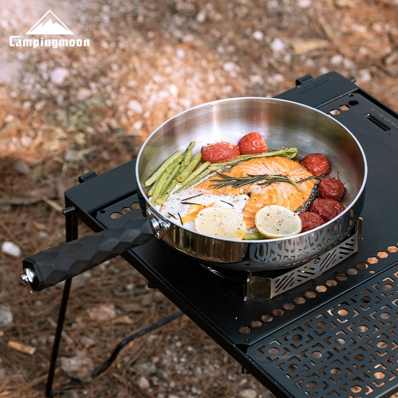 CAMPINGMOON CC-23 camping thre – Commercial Kitchen Pots And Pans Bewertung und Preis