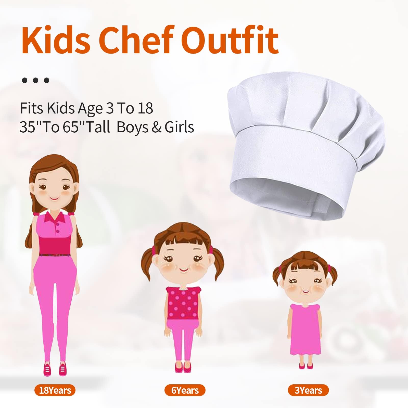 4PCS White Party Cap Hat Costu – Commercial Kitchen Services Bewertung und Preis